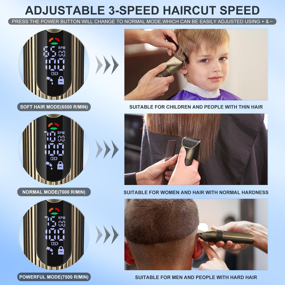 Hatteker IPX6 waterproof body ready for dry and wet grooming