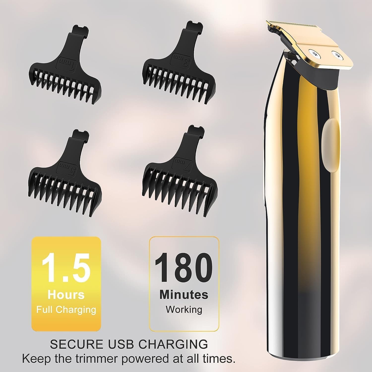 Hatteker IPX7 waterproof design enables easy cleaning under water.