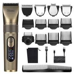 Hatteker men's beard trimmer with ceramic cutter for precise trimming