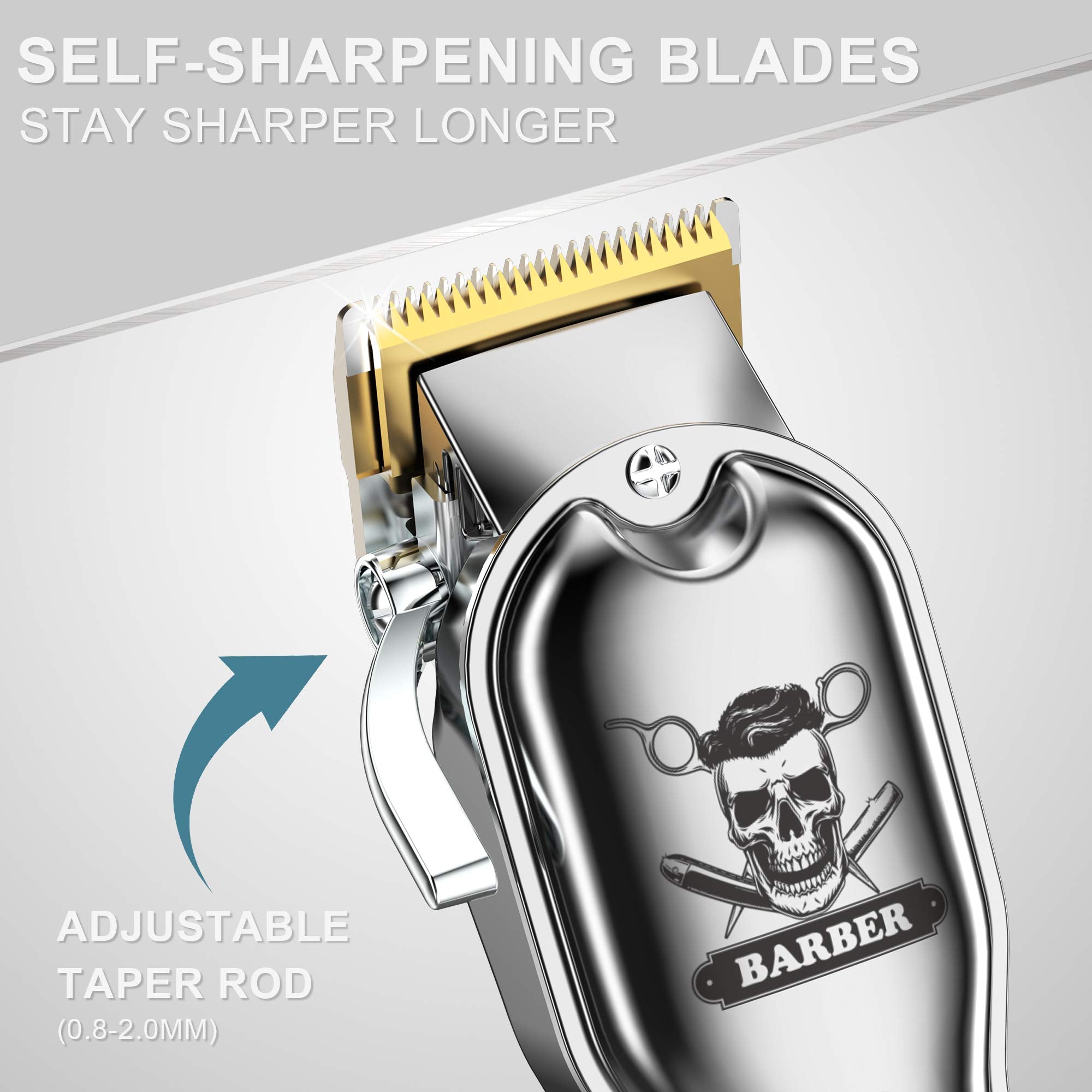 Hatteker Pro cordless ergonomic design for comfortable grooming.
