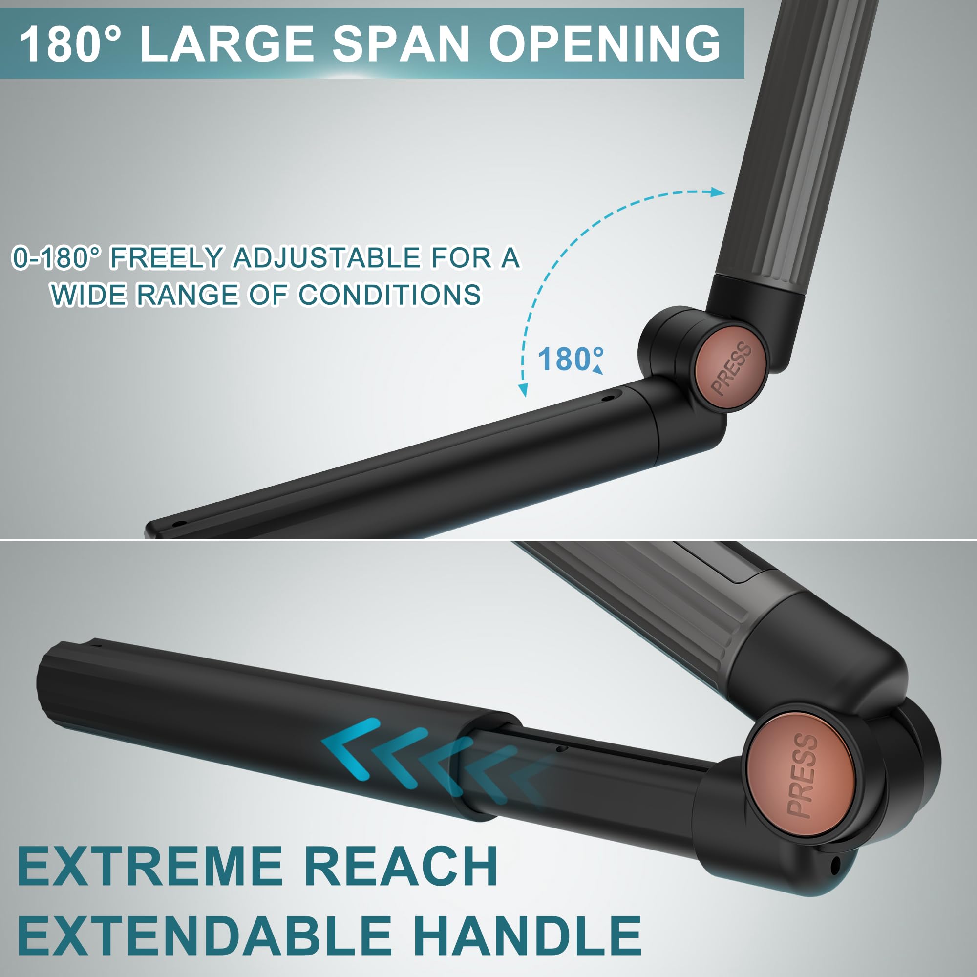 Hatteker skin-friendly blades glide smoothly for comfortable trimming.