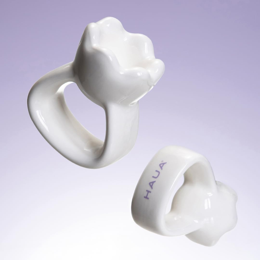 HAUA Ring Gua Sha multi-use massage tool supports facial and body routines