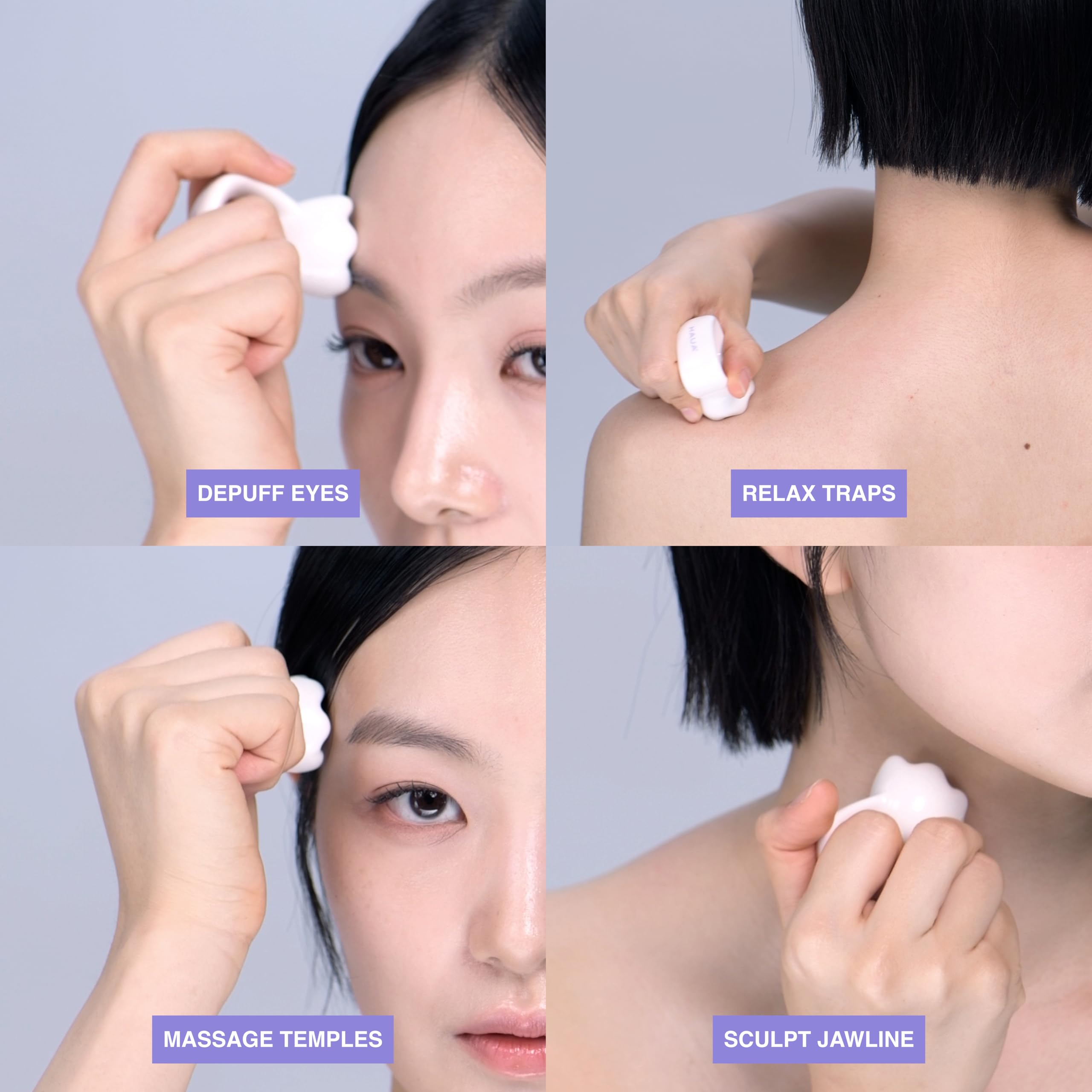 HAUA Ring Gua Sha travel-friendly design fits bags for on-the-go skincare
