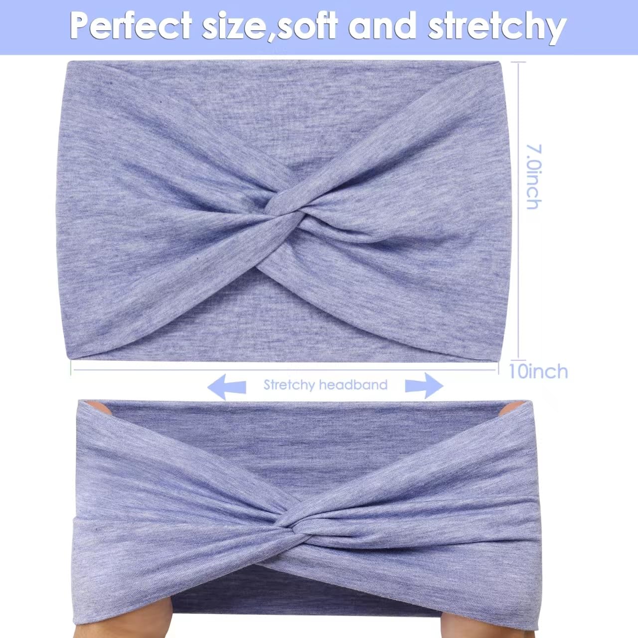 HAUHC headbands come gift-ready in a vibrant 6-pack box