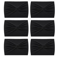 HAUHC headbands close-up shows soft t-shirt touch material for comfort
