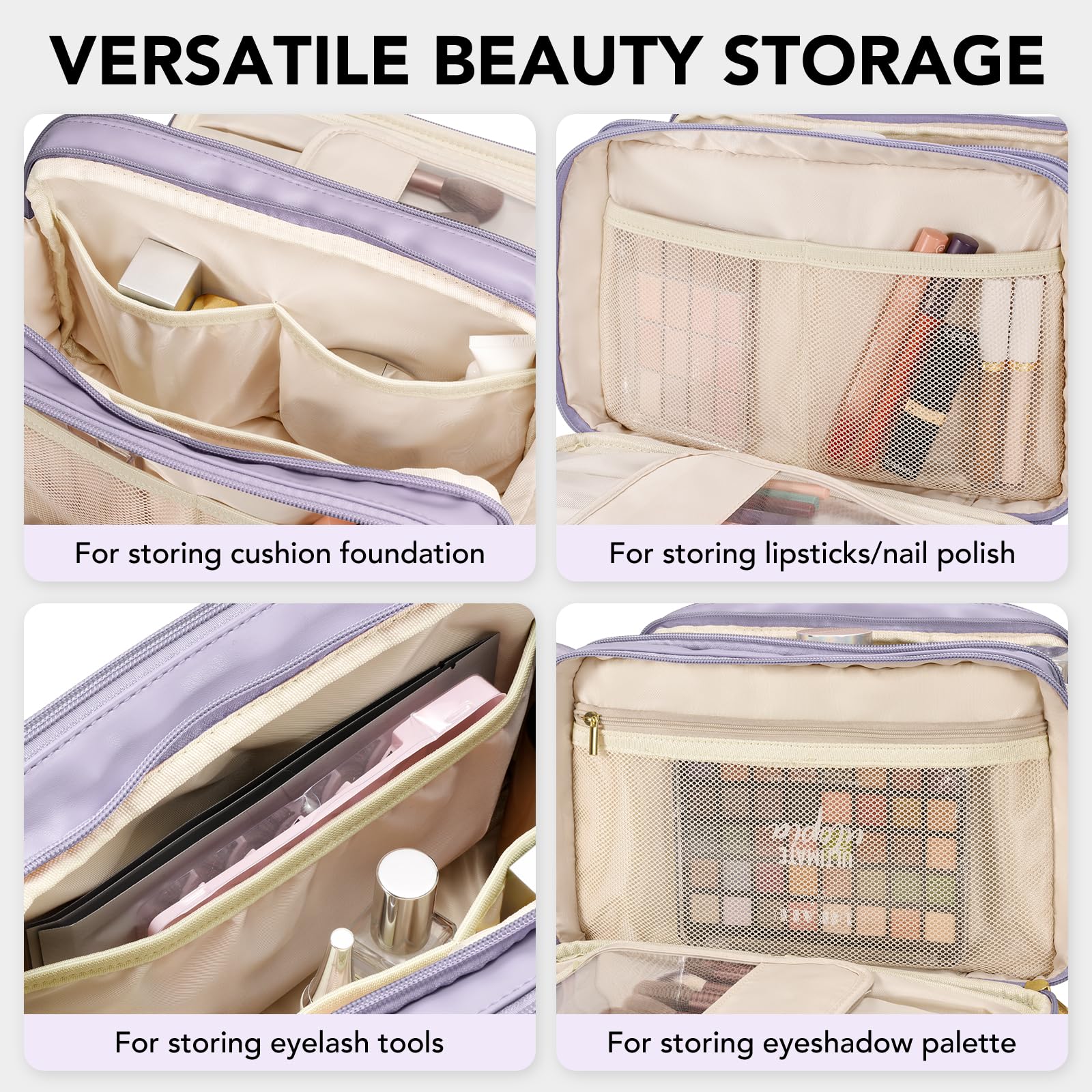 HauteHues large-capacity bag with top handle for easy carrying.