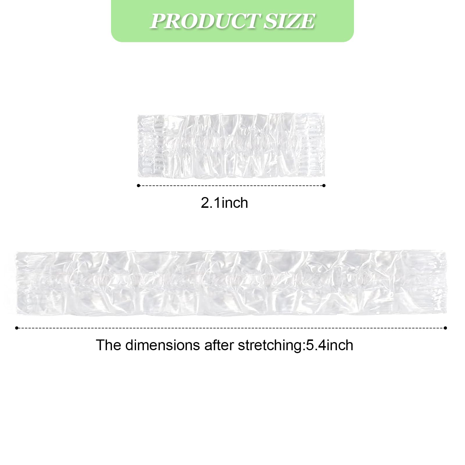 hautllaif 2-1-inch-length ear protectors measures 2.1 inches and stays compact.