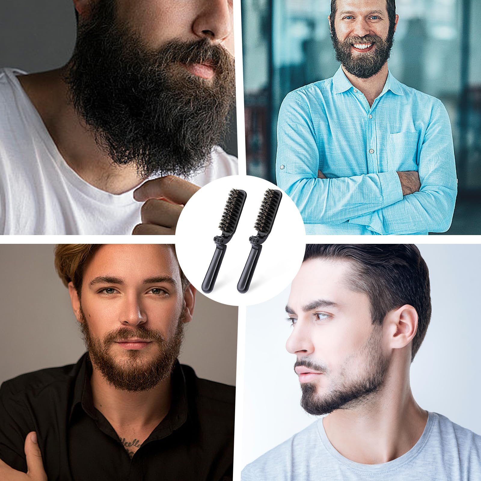 hautllaif 2pc package offers portable styling for women and men.