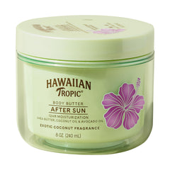 Hawaiian Tropic After Sun Body Butter coconut bottle for post-sun hydration