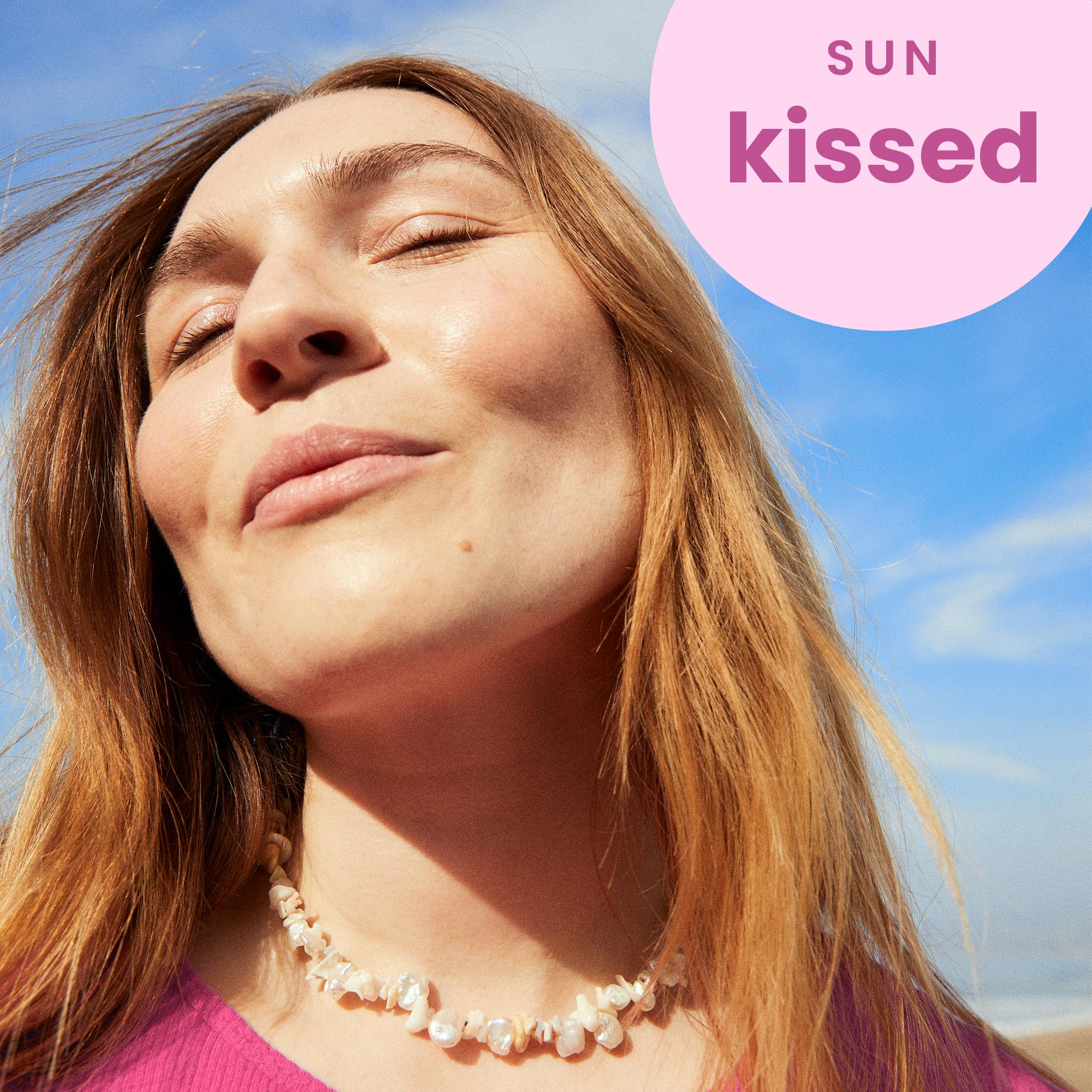 Close-up of Hawaiian Tropic Tropical Lip Balm application shows creamy hydration.