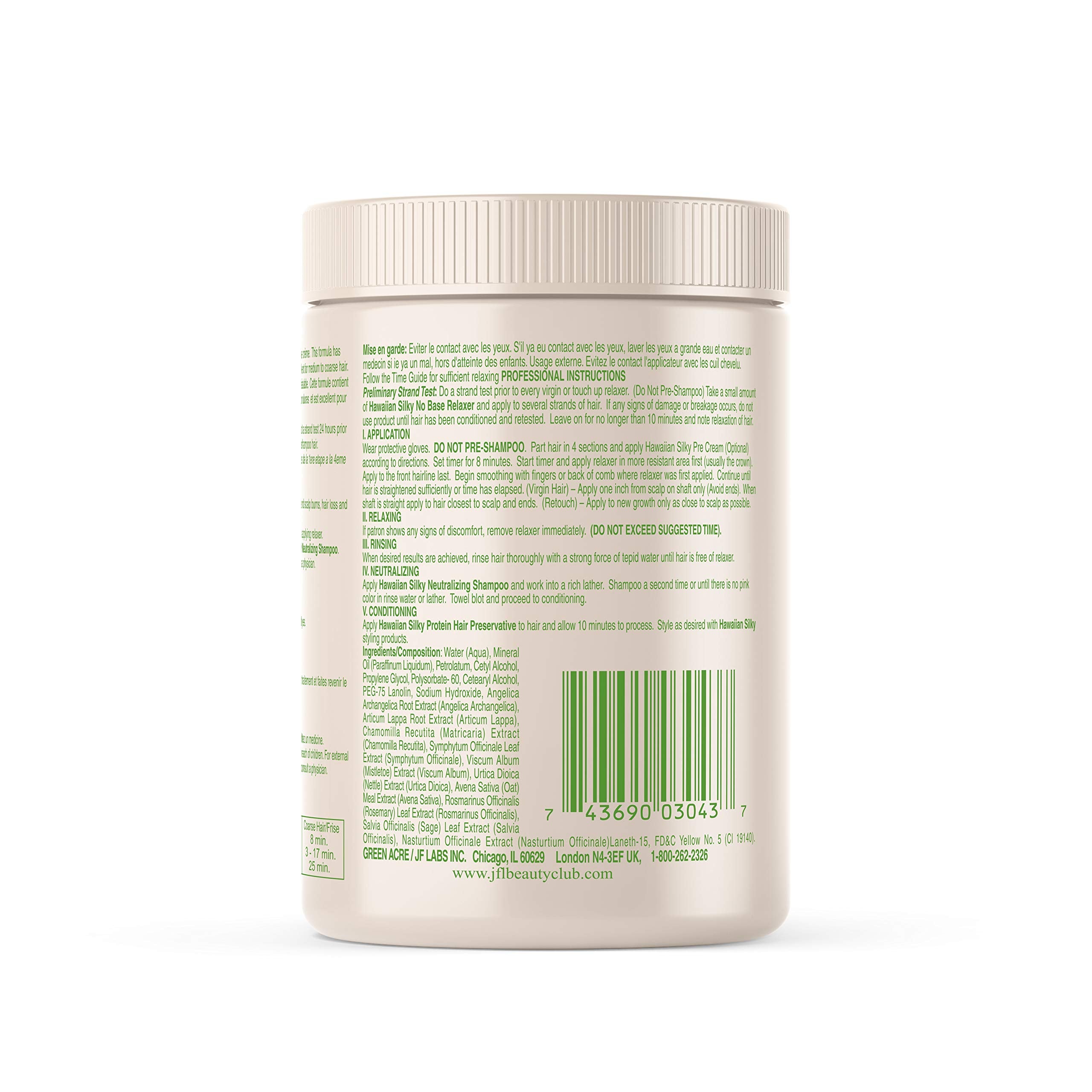 Hawaiian Silky relaxer application scene for even coverage