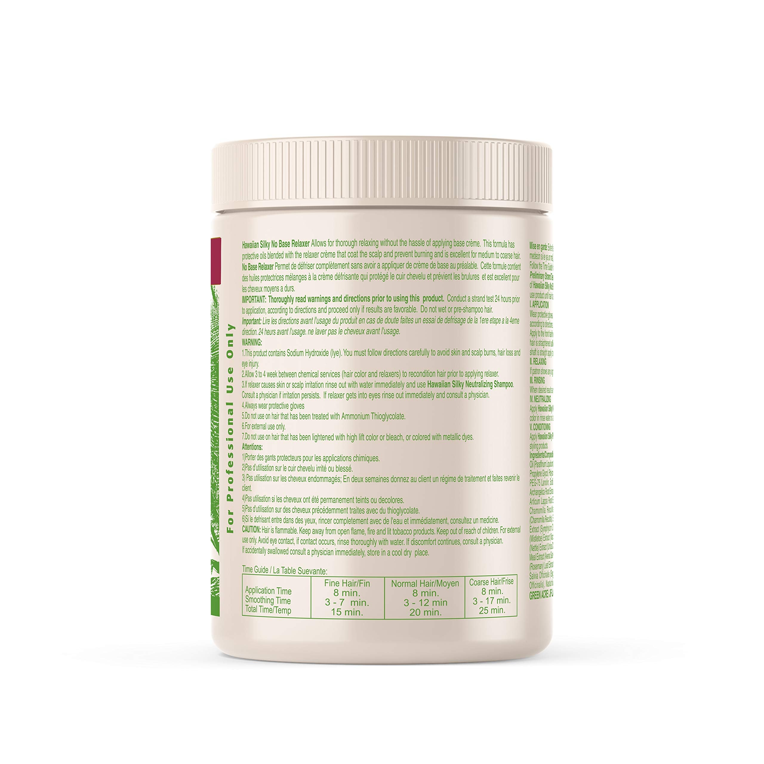 Hawaiian Silky bottle showcases regular formula for straightforward straightening