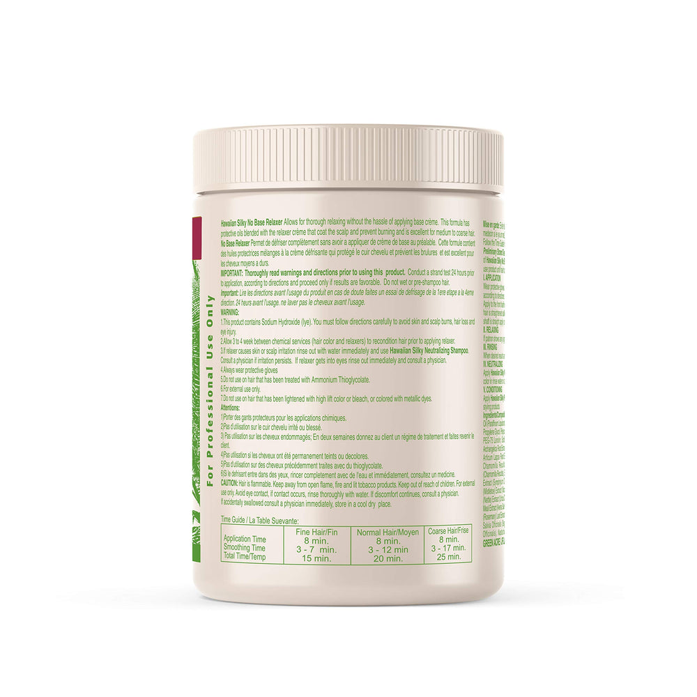 Hawaiian Silky bottle showcases regular formula for straightforward straightening