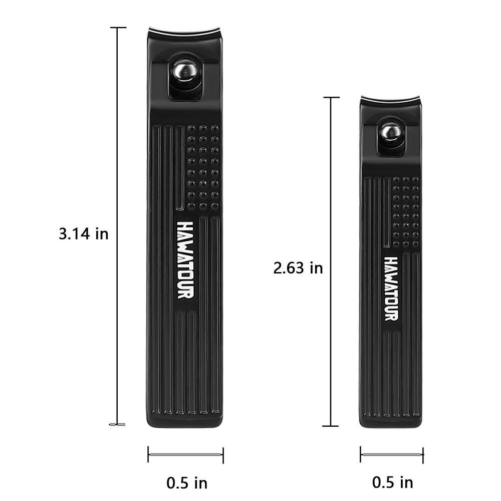 Compact tin case protects clippers during travel and storage