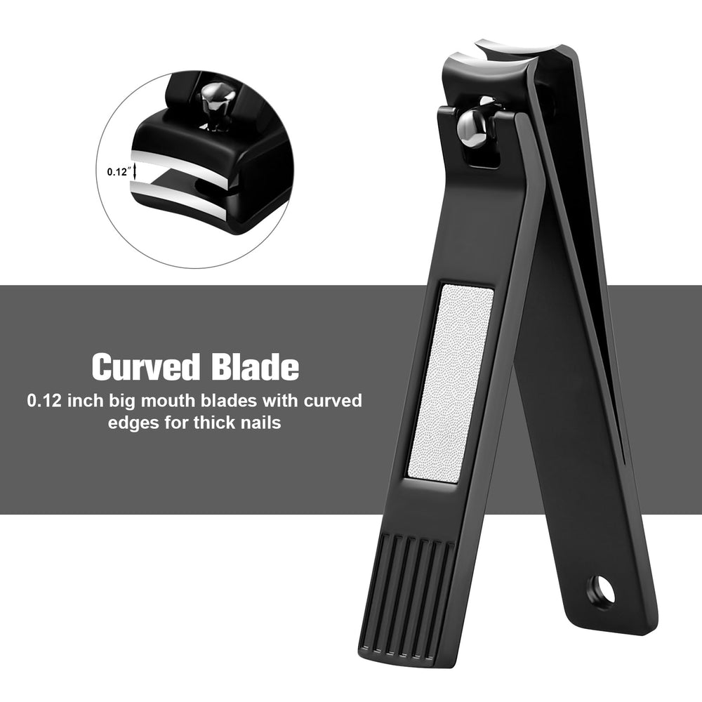 HAWATOUR fingernail clippers deliver clean edges for precise trims