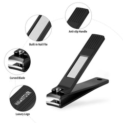 HAWATOUR toenail clippers handle thick nails with ease and control