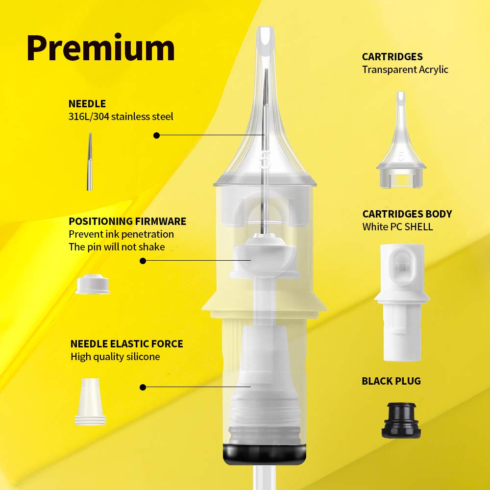 HAWINK 3RL 316 stainless steel tip offers durable, clean lines.
