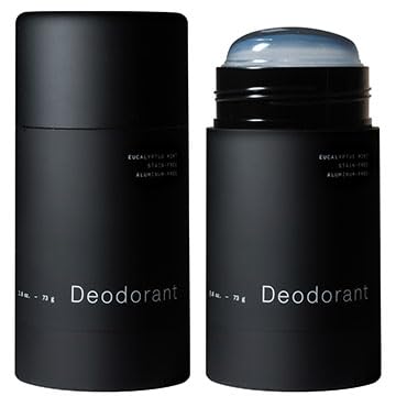 Hawthorne clear deodorant on clothes-free wear during workouts