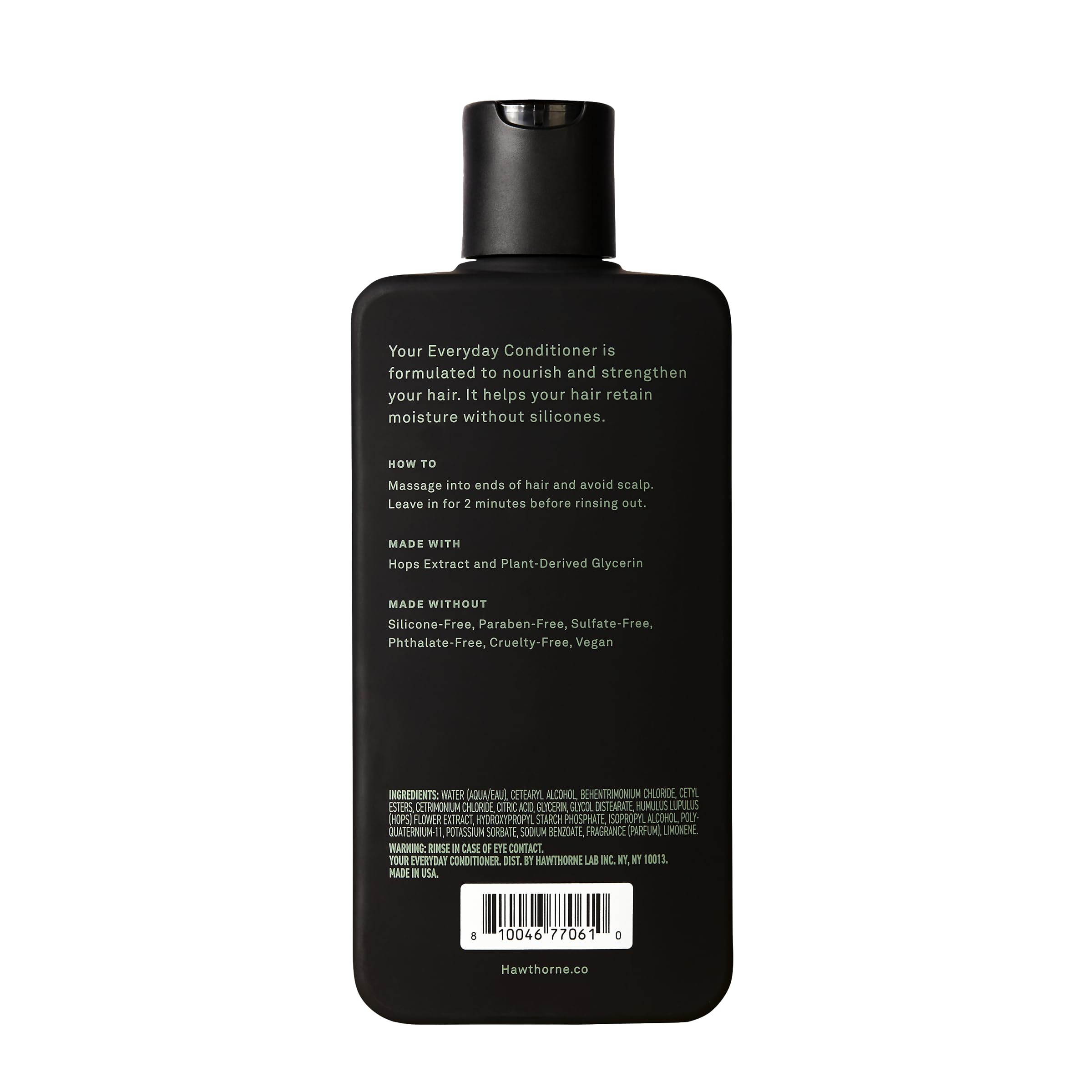 Hawthorne mint-eucalyptus scent on bottle signaling cooling spa-like routine