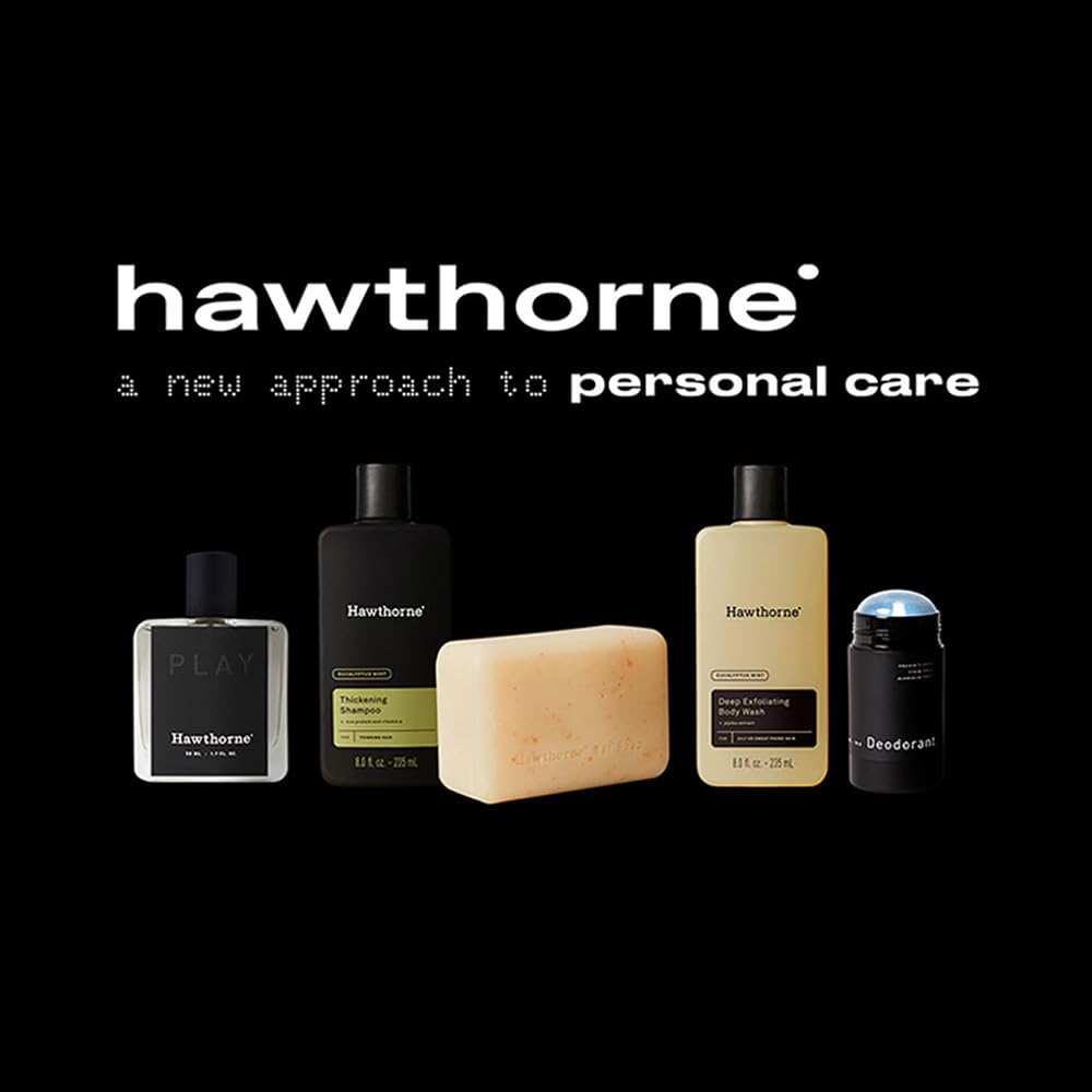 Hawthorne Leather Cologne award-winner badge close-up signaling expert perfumery craft.