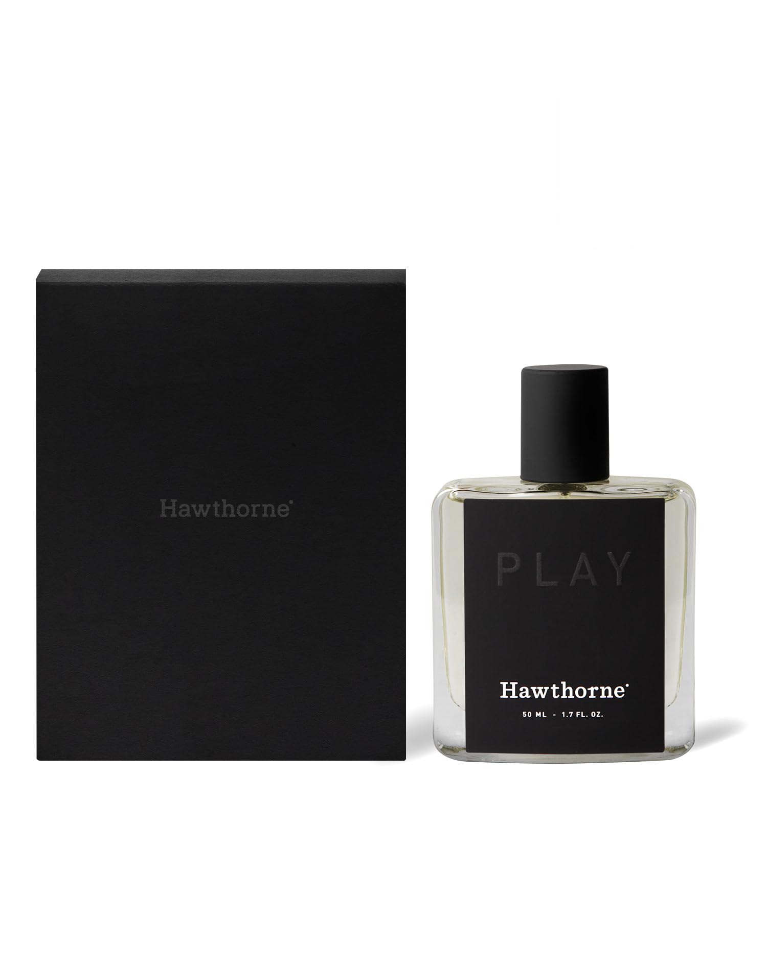Hawthorne Leather Cologne ingredients close-up noting dye-free, phthalate-free, vegan formulation.