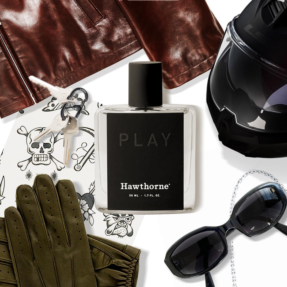 Hawthorne Leather Cologne sandalwood note close-up suggesting soothing, timeless richness.