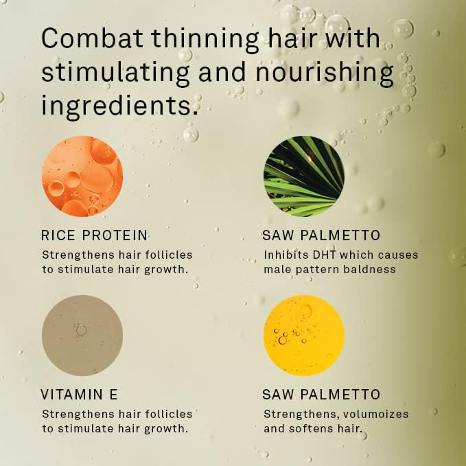 Hawthorne Thicker Hair set packaging displayed for a complete daily routine.