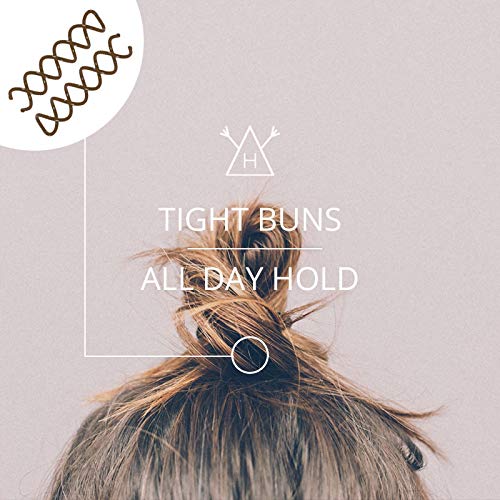HAWWWY light brown pins blend with most hair tones for seamless style