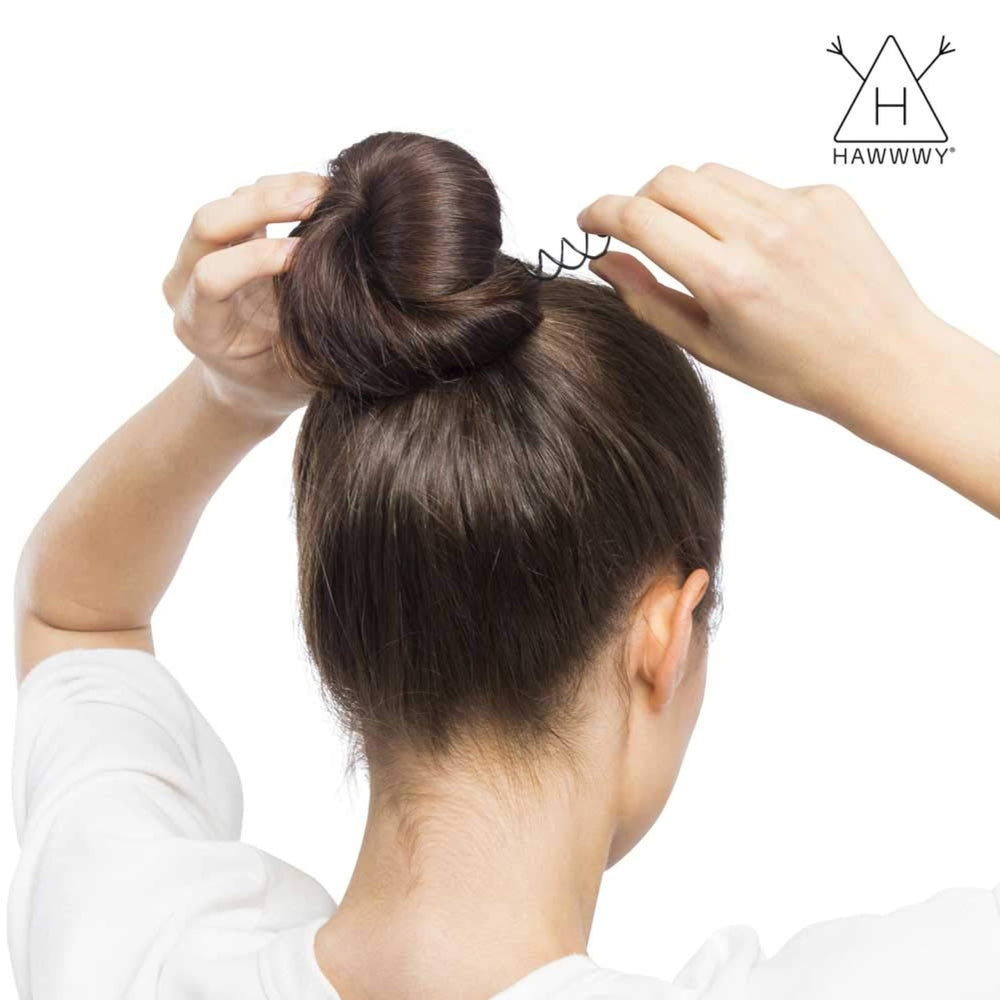 HAWWWY bobby pins spiral design glide through hair