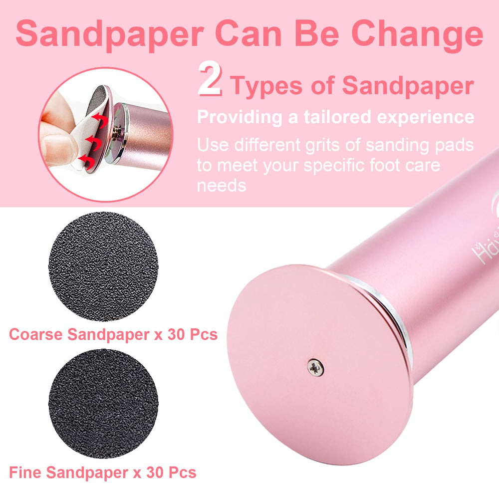 HayZBao 60-piece sandpapers pack with coarse and fine discs