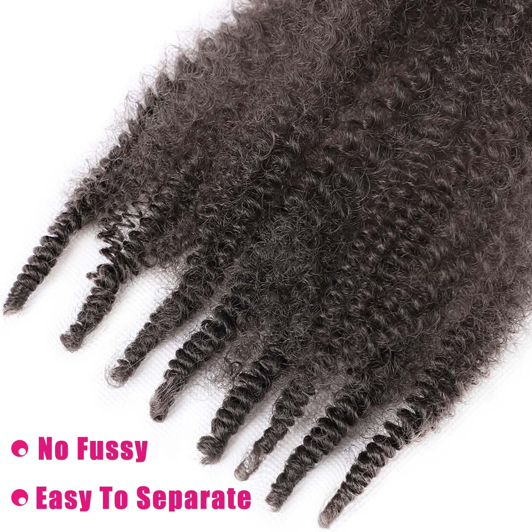 Hbegant Afro Twist 24in full-head look idea showcases dramatic length and density.