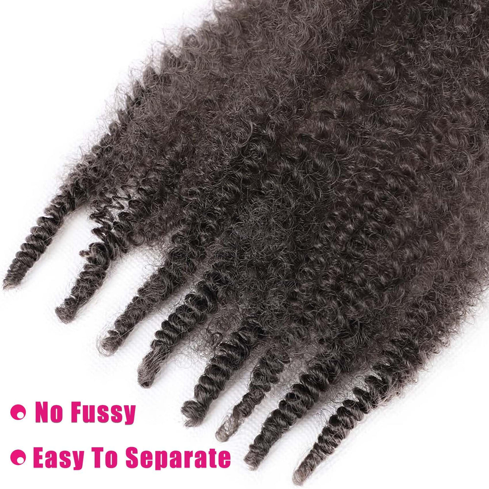Hbegant Afro Twist 24in full-head look idea showcases dramatic length and density.