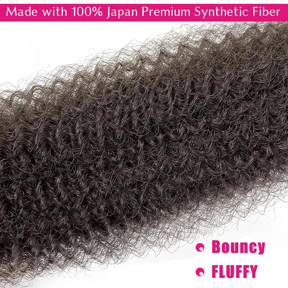 Hbegant Afro Twist 24in wrapping soft locs application shows versatile styling options.