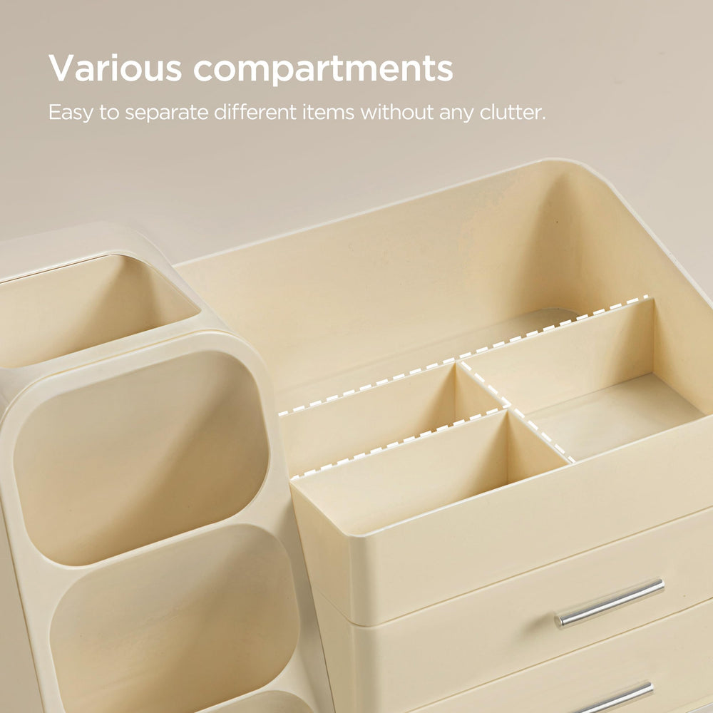 HBlife makeup organizer multi-purpose storage holds skincare, haircare, and small tools