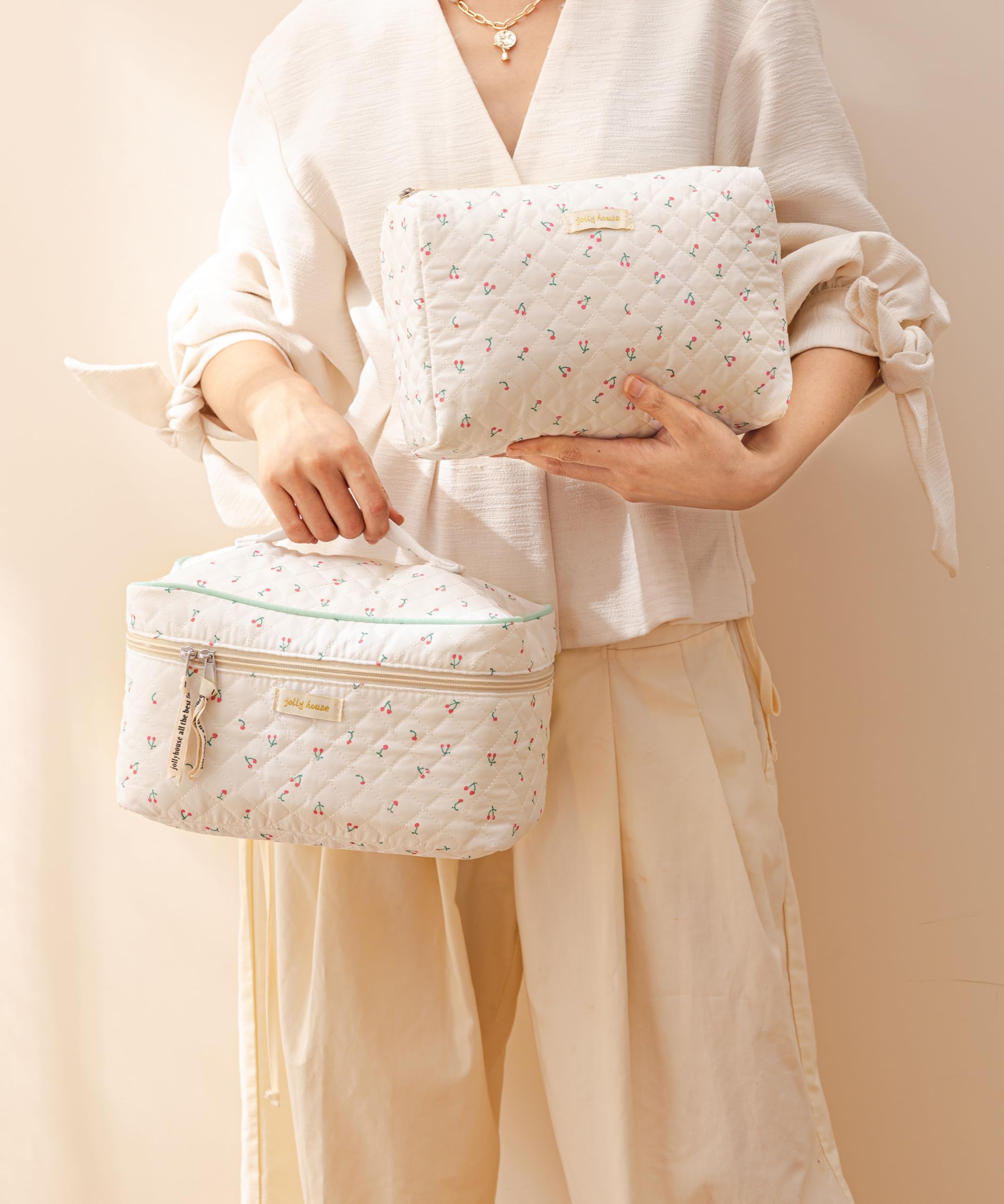 HBselect regalo floral, bolsa de maquillaje ideal para amigas.