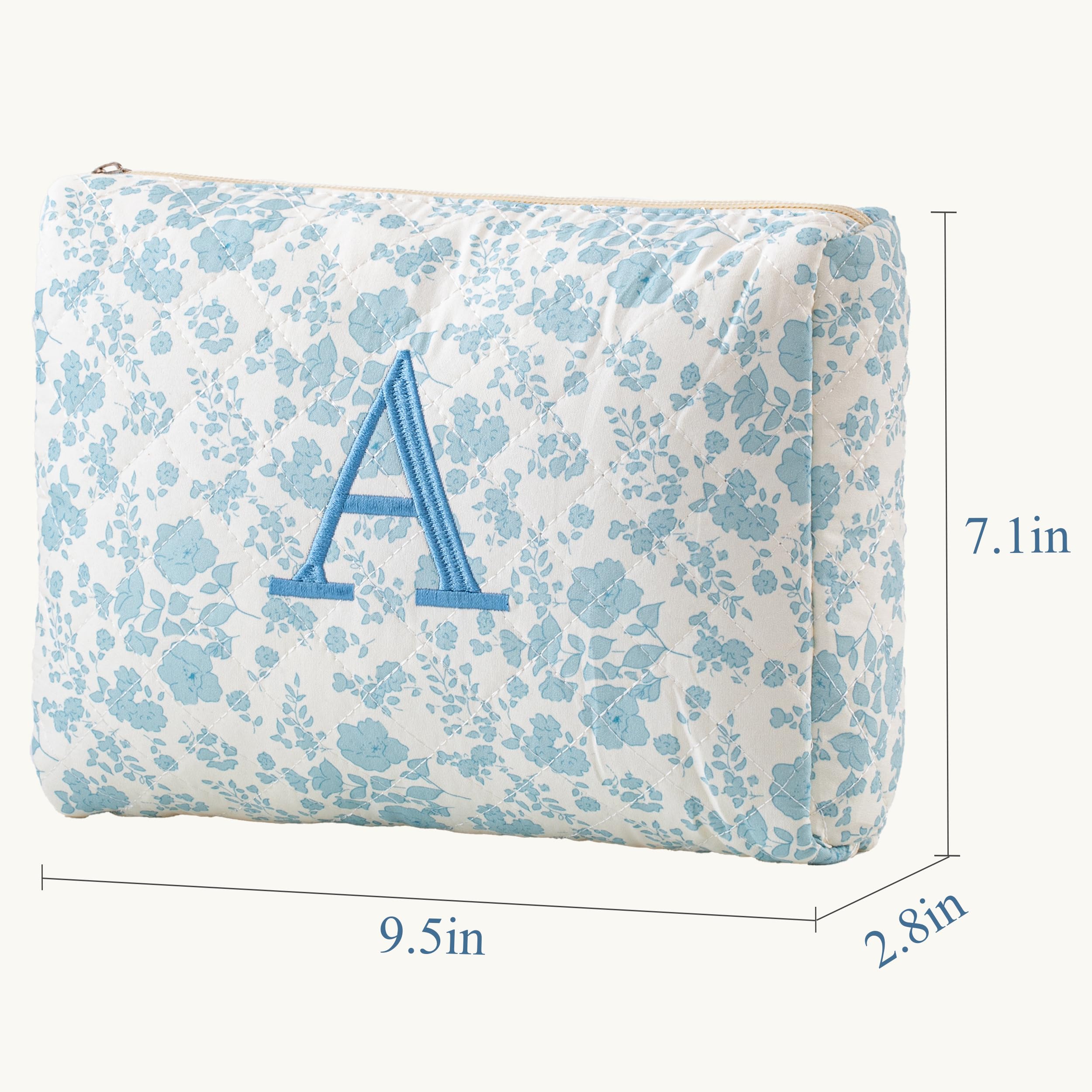 HBselect travel-friendly makeup bag folded for compact packing in luggage