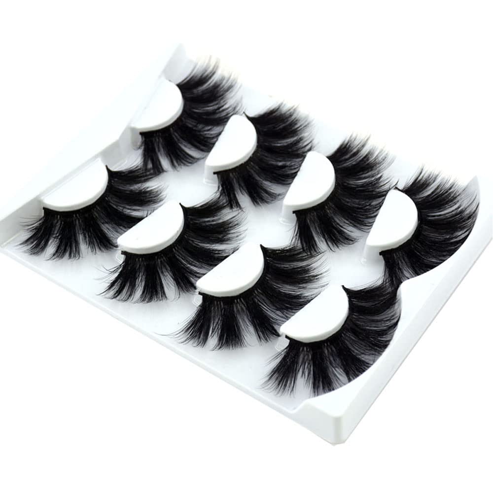 HBZGTLAD MDR-5 25mm lashes criss-cross closeup highlighting structure