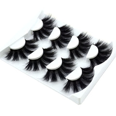 HBZGTLAD MDR-5 25mm lashes criss-cross closeup highlighting structure