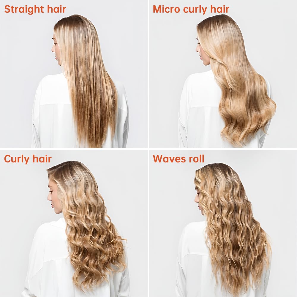 HCRTGAY cordless curling iron USB charging for portable use