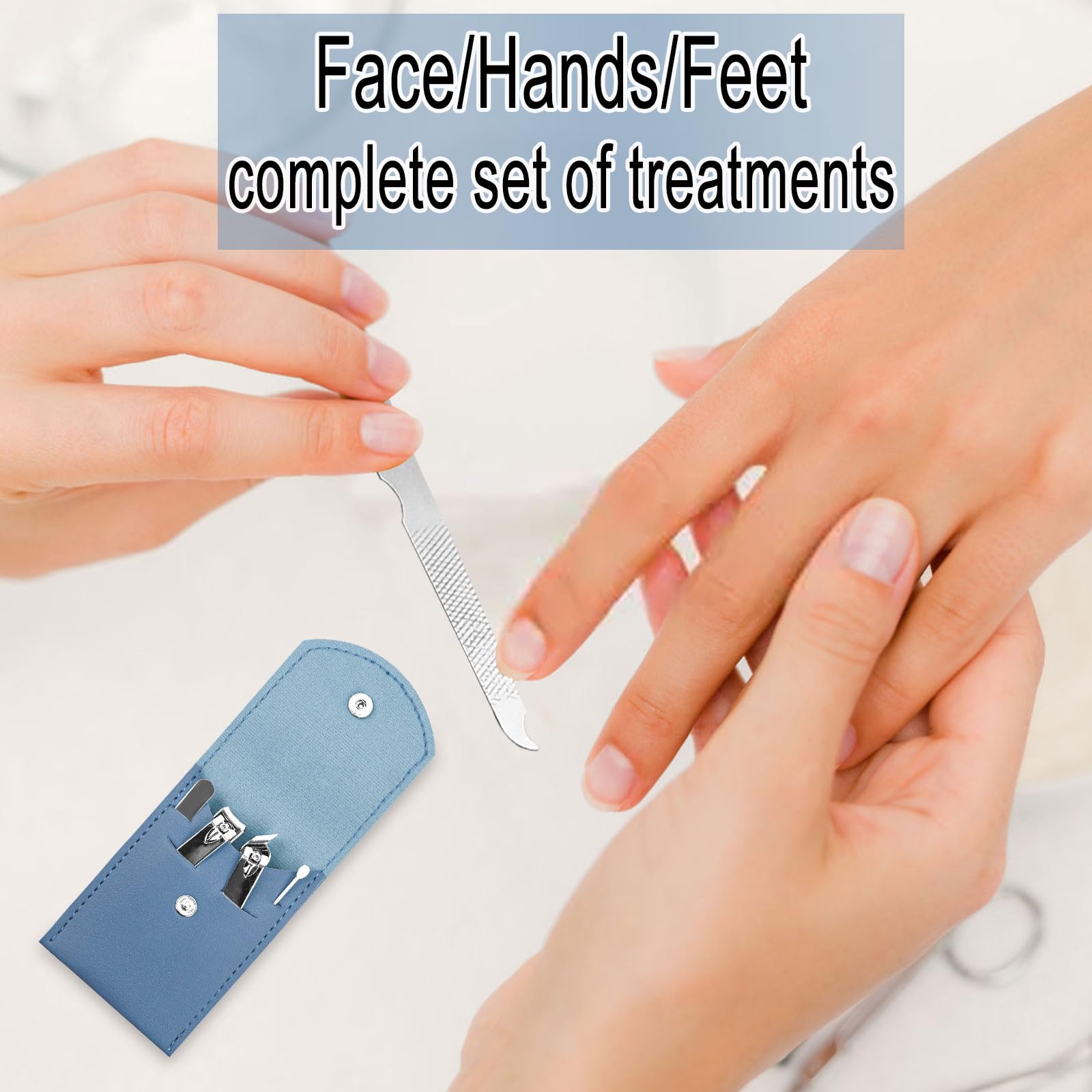 HDFCLUP diagonal nail clippers provide precise shaping and clean cuts.