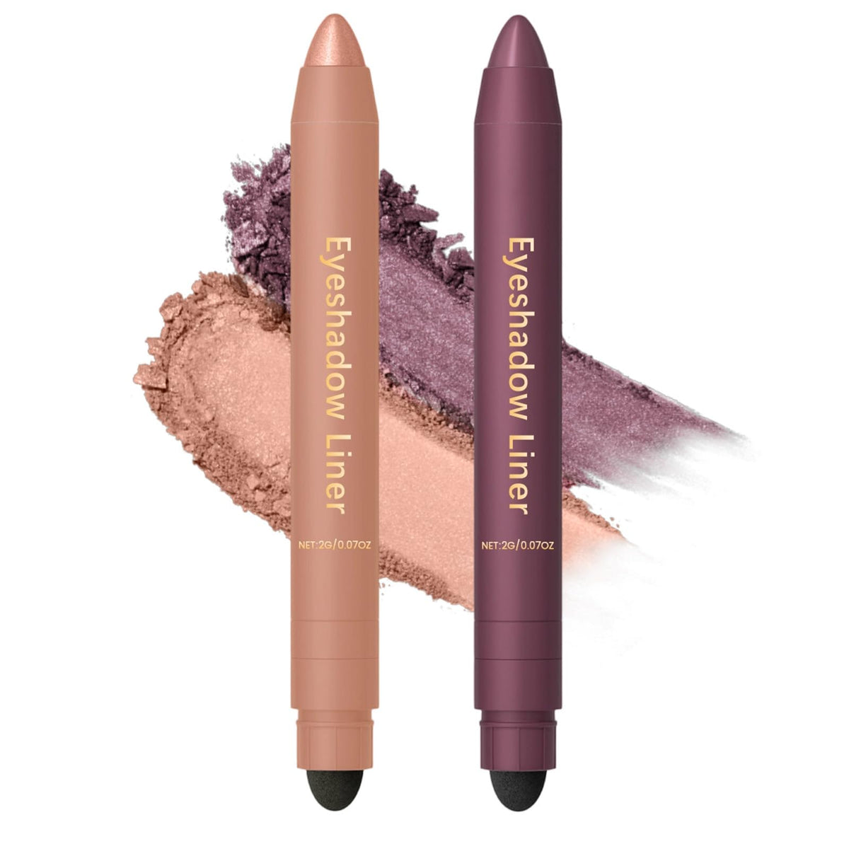 HDFDREO shadow liner 2in1 eyeliner with precise tip for sharp lines.