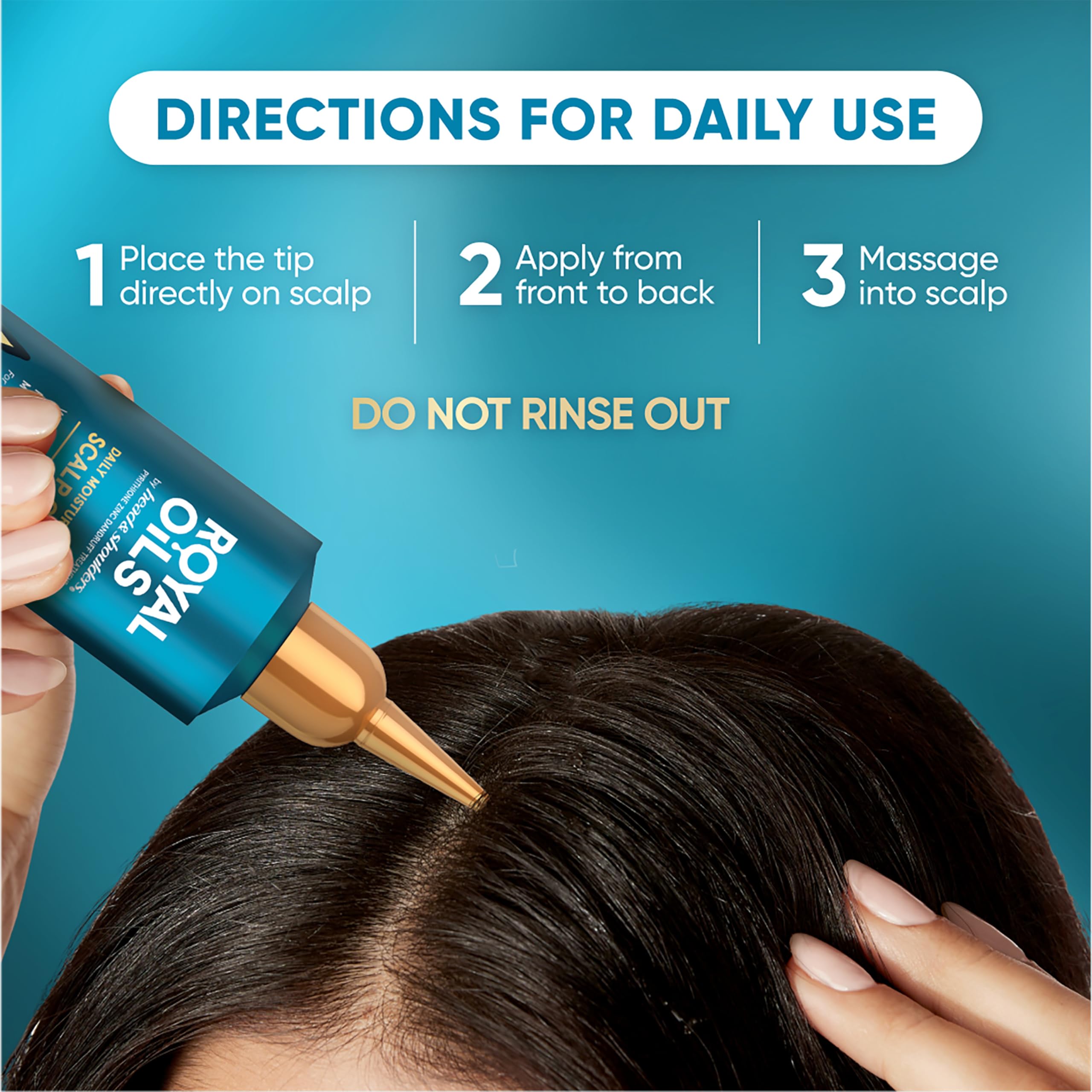 Head & Shoulders coconut oil imagery highlighting natural moisturizing benefit