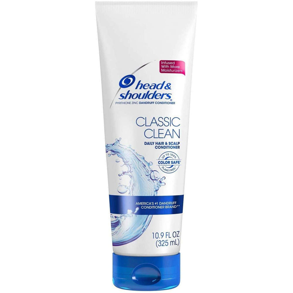 Head & Shoulders Classic Clean Conditioner bottle front view for refreshing scalp care.
