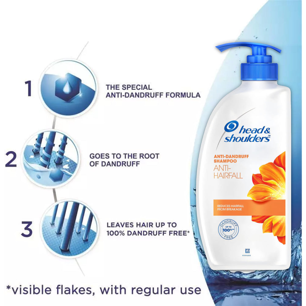 Head & Shoulders fresh floral scent offers a refreshing fragrance after every shower.