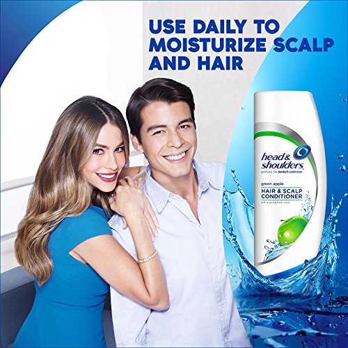 Daily routine scene featuring Head & Shoulders conditioner for dandruff relief and hydration.