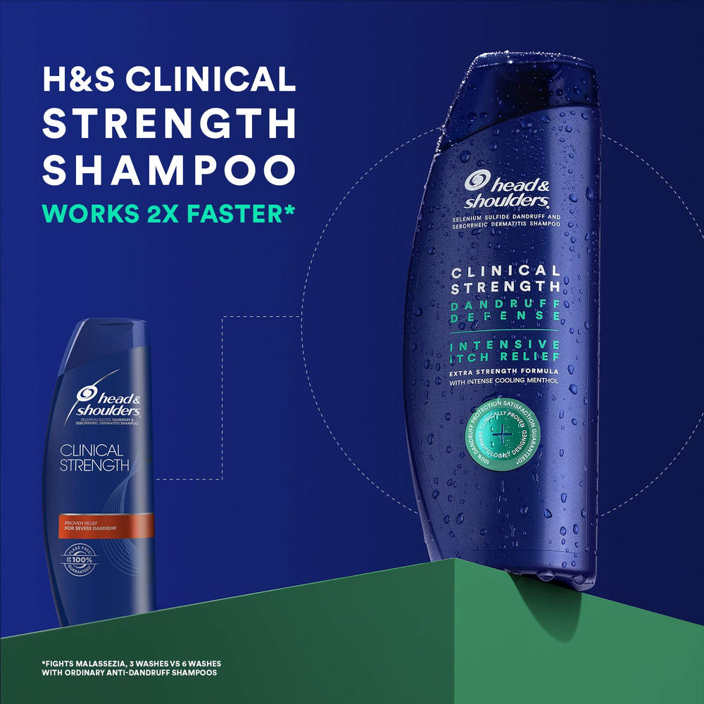 Head & Shoulders hair care routine image emphasizing a clean, flake-free look