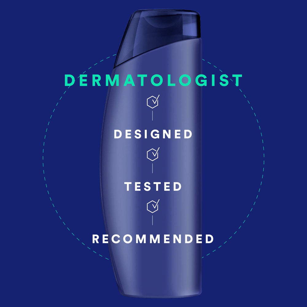 Head & Shoulders ingredient focus graphic featuring selenium sulfide for dandruff control