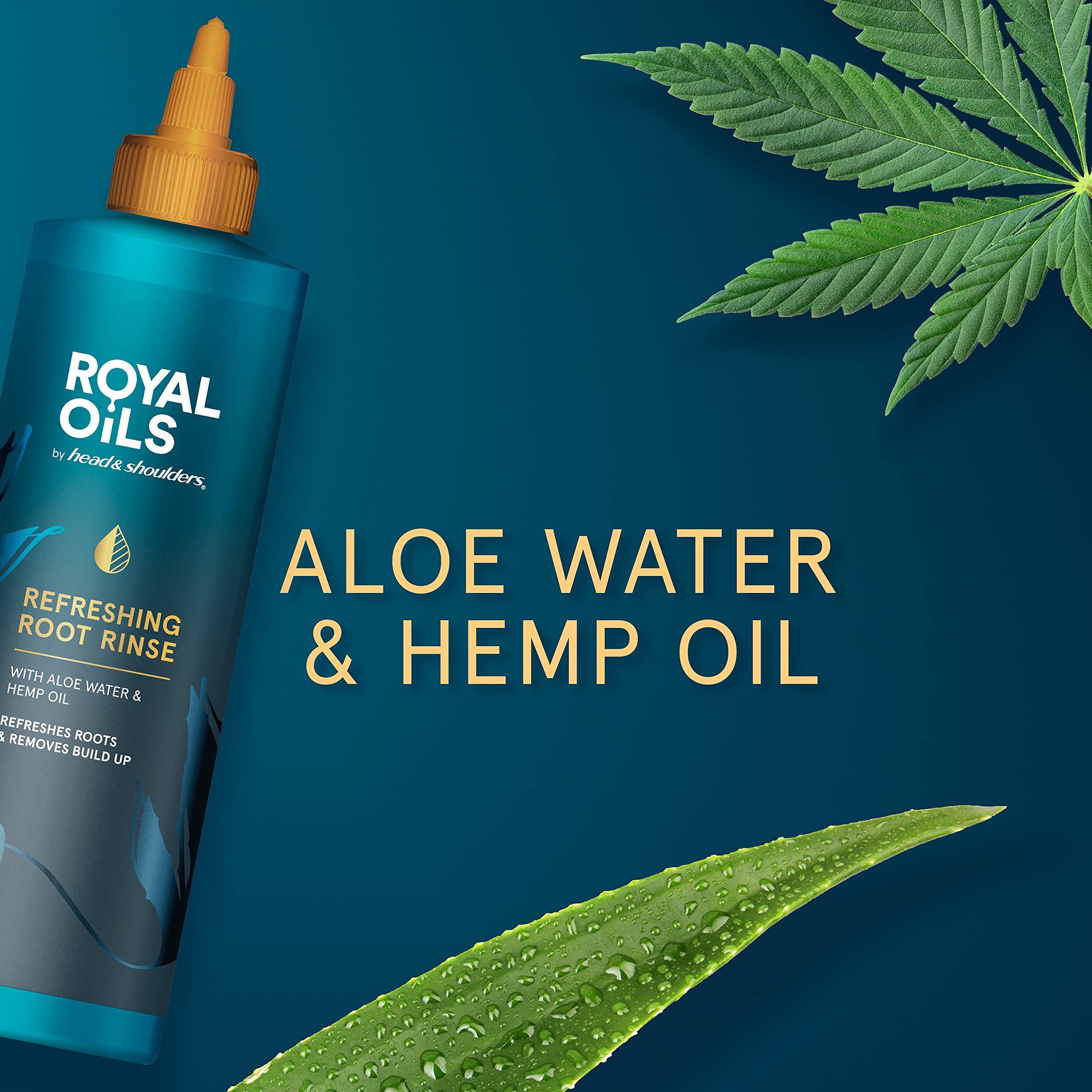 Head & Shoulders Royal Oils refreshing scent evokes clean, spa-like feel