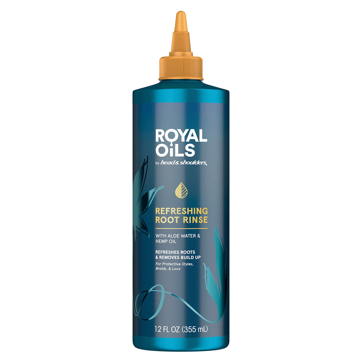 Head & Shoulders Royal Oils Root Rinse bottle for refreshing scalp cleanse in protective styles
