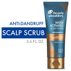 Head & Shoulders Royal Oils water-activated scalp scrub applied to wet scalp before shampoo